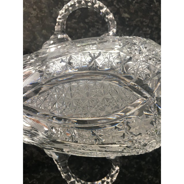 Crystal flower vase it was purchased in the 1980s from adam jabłoński as a crystal semi-finished product for my company at...