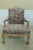 French French Louis XV Style Distressed Finish Open Armchairs - a Pair For Sale - Image 3 of 13