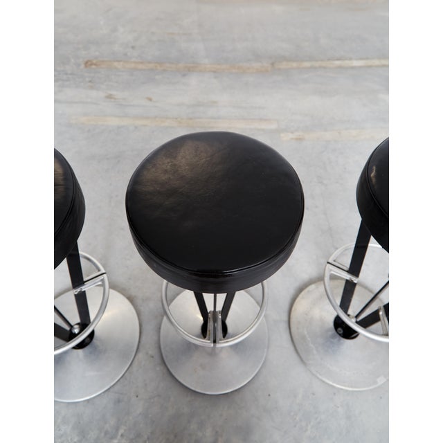 Dry Martini Bar Stool by Pedro Miralles for Akaba, 1980s, Set of 4 For Sale - Image 12 of 14