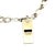 Crafted in 14K yellow gold, this charm bracelet exudes understated elegance. Measuring 6.5 inches in length. Weighing...