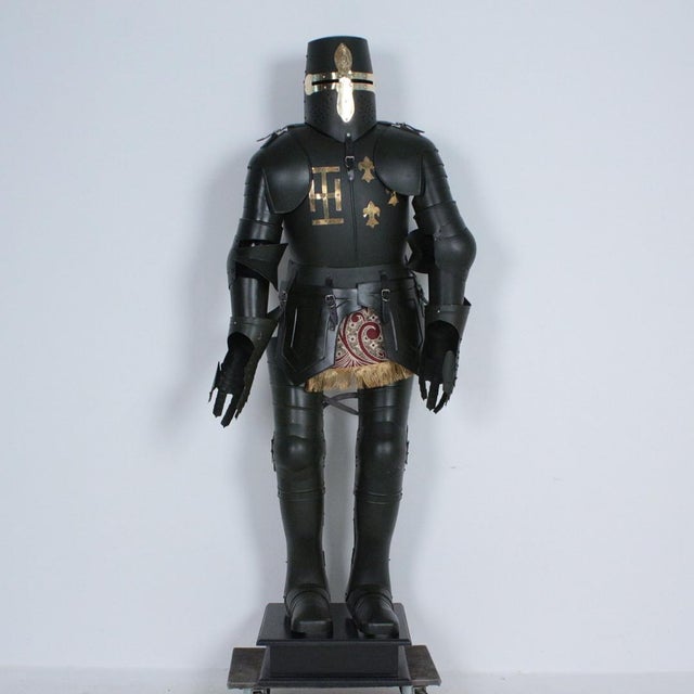 Knight Armour with Shield, 1950s For Sale - Image 14 of 18