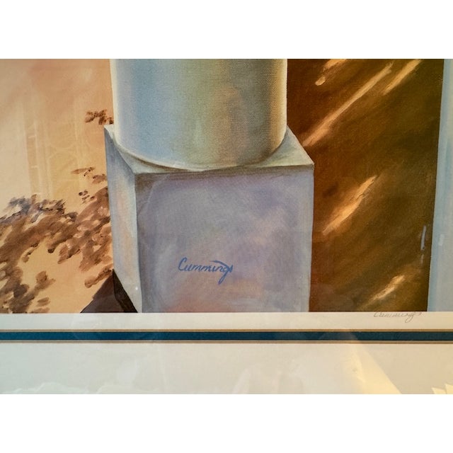 Late 20th Century Coastal Seriograph Painting For Sale - Image 4 of 5