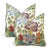 South Asian Chinoiserie Down PIllows - a Pair For Sale