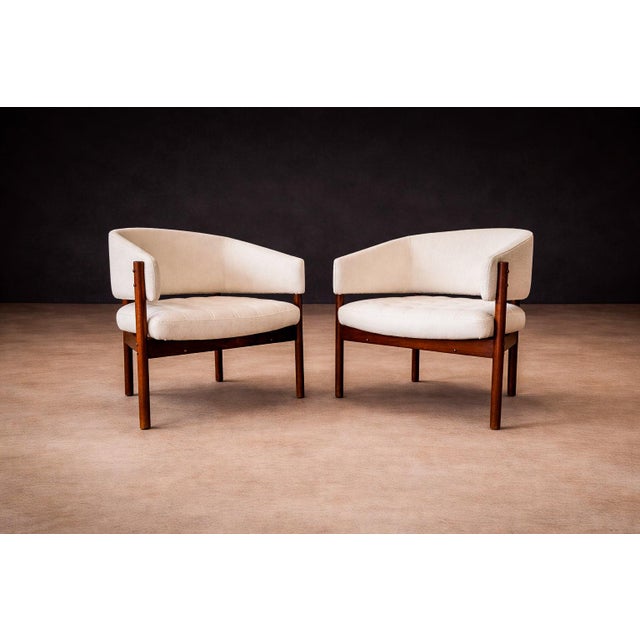 Pair of “Senior” Armchairs in Rosewood, Jorge Zalszupin, 1960s For Sale - Image 15 of 16