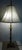 Gold Antique Brass and Onyx Table Lamp with Fabric Shade from Unbekannt, 1930s For Sale - Image 8 of 13