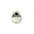 1990s David Yurman Onyx Infinity Ring Size 7, 11 mm Sterling Silver Estate For Sale - Image 4 of 5
