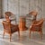 Vintage Faux Bamboo Dining Set, 1980s, Set of 5 For Sale - Image 6 of 7
