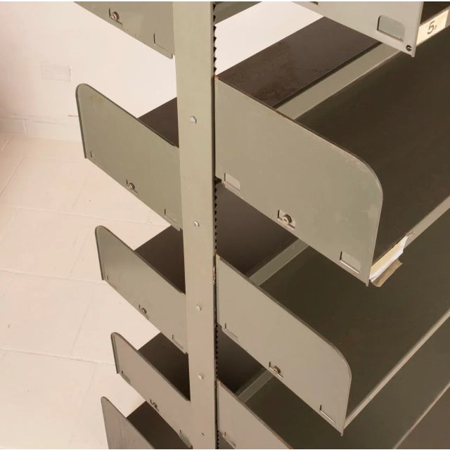 Large Congress Bookcase by Lips Vago, 1960s For Sale - Image 9 of 18