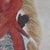 Large Framed Mid-Qing Dynasty Chinese Meticulous Ancestor Portrait Painting in Red For Sale - Image 9 of 12
