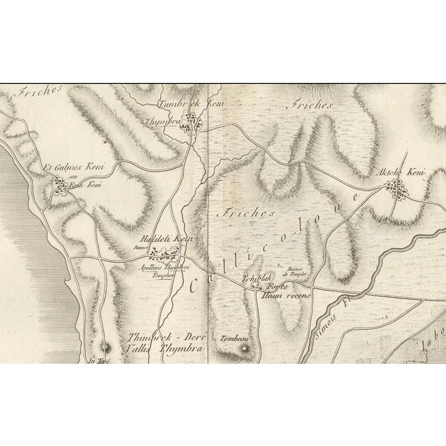 Early 19th Century Map of the Troad Region by Tardieu, 1802 For Sale - Image 5 of 7