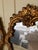 Gold Pair of Italian Rococo Giltwood Mirrors With Antiqued Glass For Sale - Image 8 of 14