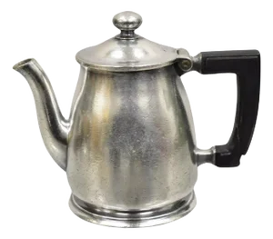Vintage Temple Univ. Hosp. Small Silver Plated Coffee Creamer Pot by Wallace