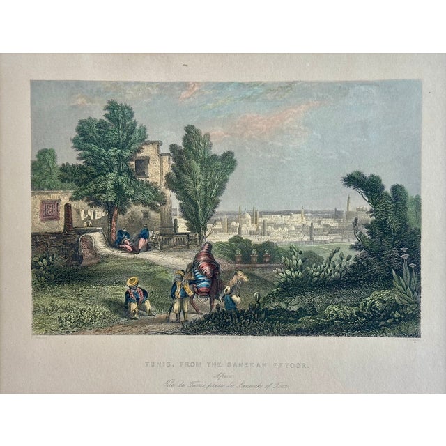 Tunis (Saneeah Eftoor), Africa, Original Print, 1840 For Sale - Image 4 of 4