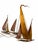 Mid-Century Modern Signed C. Jeré Artisan House Sailboat Regatta Brass Copper Brutalist Mid-Century Modern Wall Sculpture For Sale - Image 3 of 6