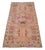 Textile 1960s Front of Bath Sink Rug Hand Made Kitchen Mat Muted Color Small Rug Laundry Room Decor - 1'10" X 3'7" For Sale - Image 7 of 18