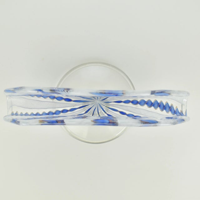 Vintage Murano Glass Latticino Napkin Holder, 1960s For Sale - Image 6 of 8