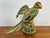 Vintage Large Majolica Porcelain Parrot Figurine For Sale - Image 13 of 14