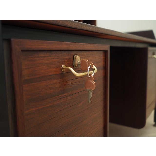 Danish Oak Desk, 1970s For Sale - Image 12 of 18