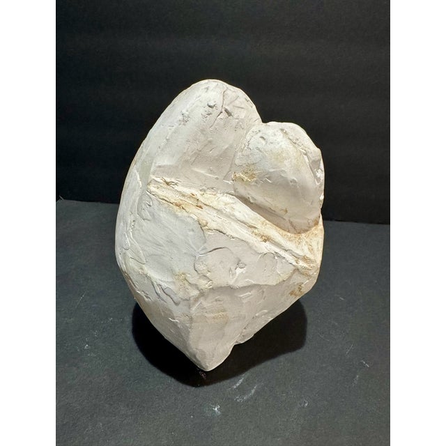 Abstract 1960s Larry Mohr Plaster Abstract Embrace Sculpture Signed From Artist Estate For Sale - Image 3 of 7