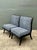 Vintage 1950s Slipper Chairs After Robsjohn Gibbings For Sale - Image 10 of 12