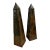 Early 21st Century Ceramic Obelisks - A Pair For Sale