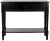 2020s Alan 2 Drawer Console in Distressed Black For Sale - Image 5 of 5