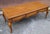 Mid 20th Century Weiman Mid Century Provincial Bookmatched Top Fruitwood Coffee Table For Sale In Washington DC - Image 6 of 10
