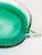 Teal Vintage Murano Hand Blown Glass Leaf Catchall Dish For Sale - Image 8 of 11