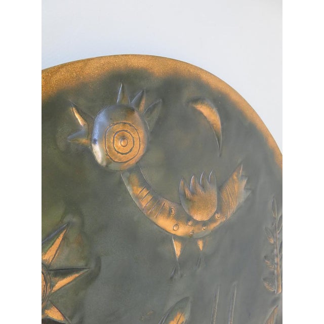 Wall Decoration in Copper & Brass, 1960s For Sale - Image 16 of 18