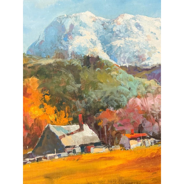 Traditional Original Impressionist Landscape Oil Painting For Sale - Image 3 of 16