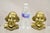 Vintage PM Craftsman Art Deco Style Brass Figural Clown Head Bookends - a Pair. Circa Late 20th Century. Measurements:...