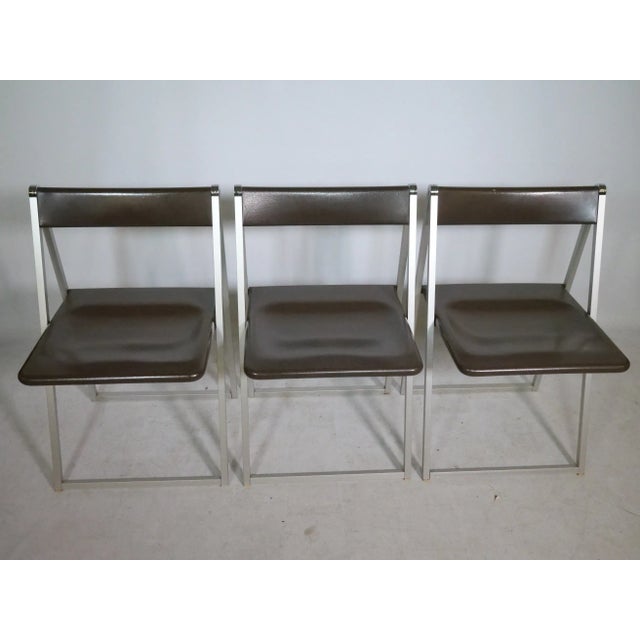 Vintage Folding Chairs from Interlübke, 1970s, Set of 3 For Sale - Image 9 of 9