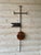 Large Antique French Sculptural Wood and Wrought Iron Weather Vane Cross, 19th Century For Sale - Image 9 of 9