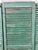 Antique American Green Farmhouse Shutter 19th C Architectural Salvage- Set of 3 For Sale In Los Angeles - Image 6 of 9