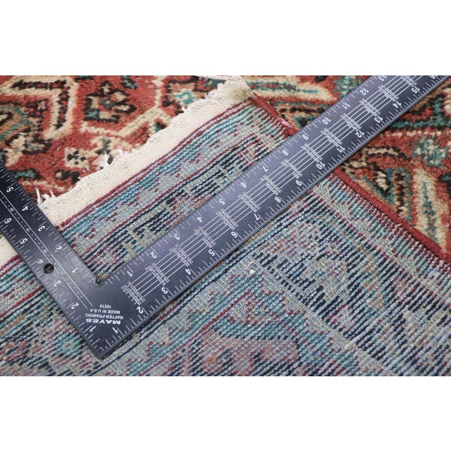 Mid 20th Century Vintage Persian Mahal Rug - 04'00 X 06'04 For Sale - Image 5 of 10