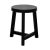 Lonna stool, black & small by made by choice. Dimensions: 34 x 34 x 44 cm Materials: Ash Also Available: Medium, Large,...
