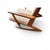 Mid-Century Danish Boomerang Rocking Chair Model 97 Søren Jensen v. Tønder Møbelwærk ​, 1950s For Sale - Image 13 of 17