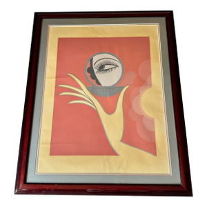 Late 20th Century Compact Vanities by Erte Limited Edition Pencil Signed Serigraph