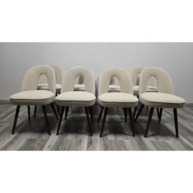 Dining Chairs from Antonin Suman, 1960s, Set of 8 For Sale - Image 3 of 10