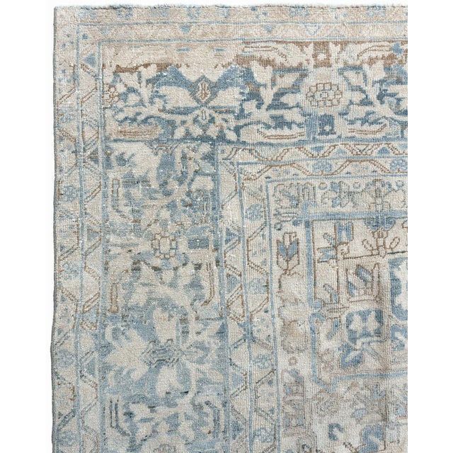 Vintage Heriz Rug 9ft 8in X 12ft 10in For Sale - Image 12 of 12