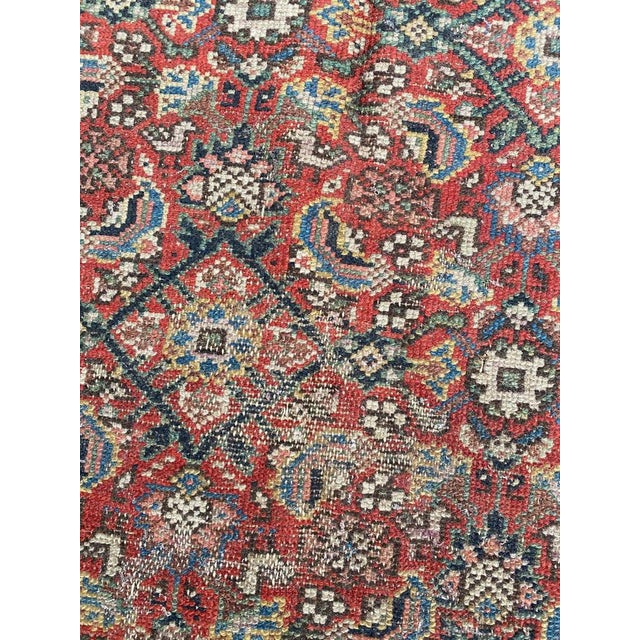 Antique Long Kurdish Malayer Rug, 1890s For Sale - Image 15 of 18