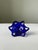 Mid-Century Modern Hand-Blown Cobalt Blue Art Glass Bowls, Czechoslovakia, 1970s, Set of 2 For Sale - Image 3 of 11