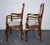 Wood Art Deco Queen Anne Style Burr Walnut Hallway Elbow Armchairs, 1920s, Set of 2 For Sale - Image 7 of 18