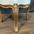 French Louis XV Walnut Dining Chairs With Gilt & New Upholstery- Set of 6 For Sale - Image 11 of 11