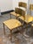 Gold Cb2 Oro Gold Dining Chairs, Set of Four For Sale - Image 8 of 12