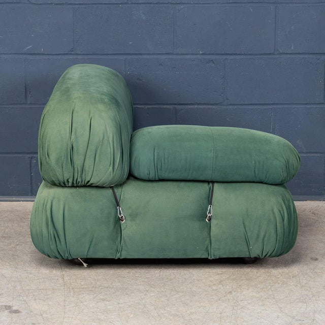 Vintage 20th Century Green Fabric Camaleonda Armchair by Mario Bellini for C&B Italia For Sale - Image 6 of 13