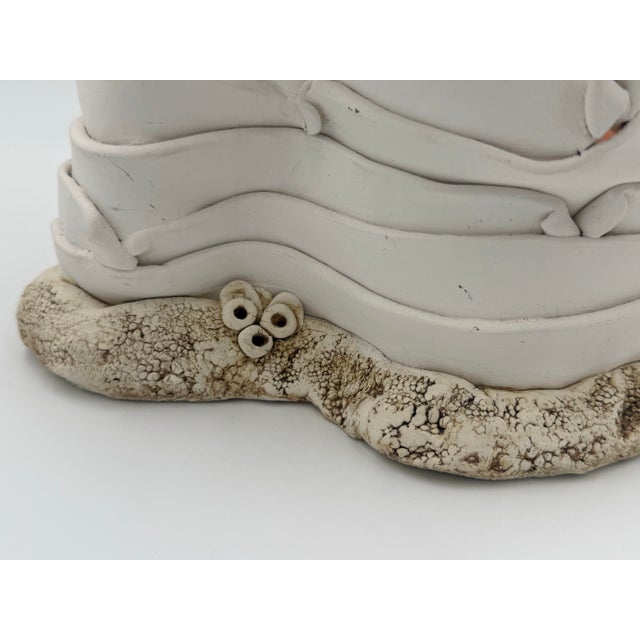 Vintage 1980's Studio Pottery Monogram Lb For Sale In Miami - Image 6 of 8