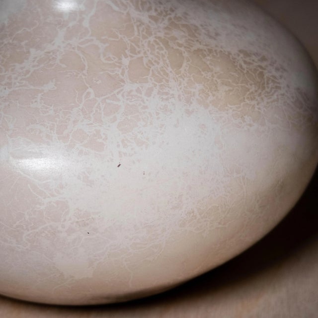 Vintage Native American Delicate Crackled Glaze Vase Signed by Vail Sr. For Sale - Image 11 of 12