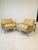 Modern Leather Lounge Armchairs by Milo Baughman for Thayer Coggin, Signed - A Pair For Sale - Image 3 of 12