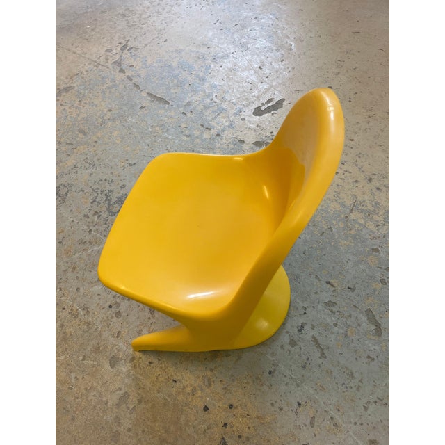 Casalino Yellow Childrens Chair by Alexander Begge for Casala For Sale - Image 3 of 11